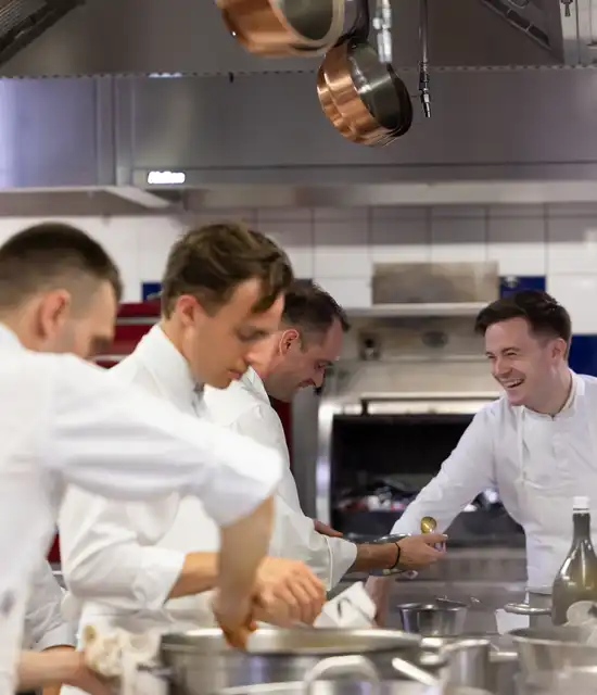 Emmanuel Pilon Chef at the restaurant Le Louis XV Alain Ducasse